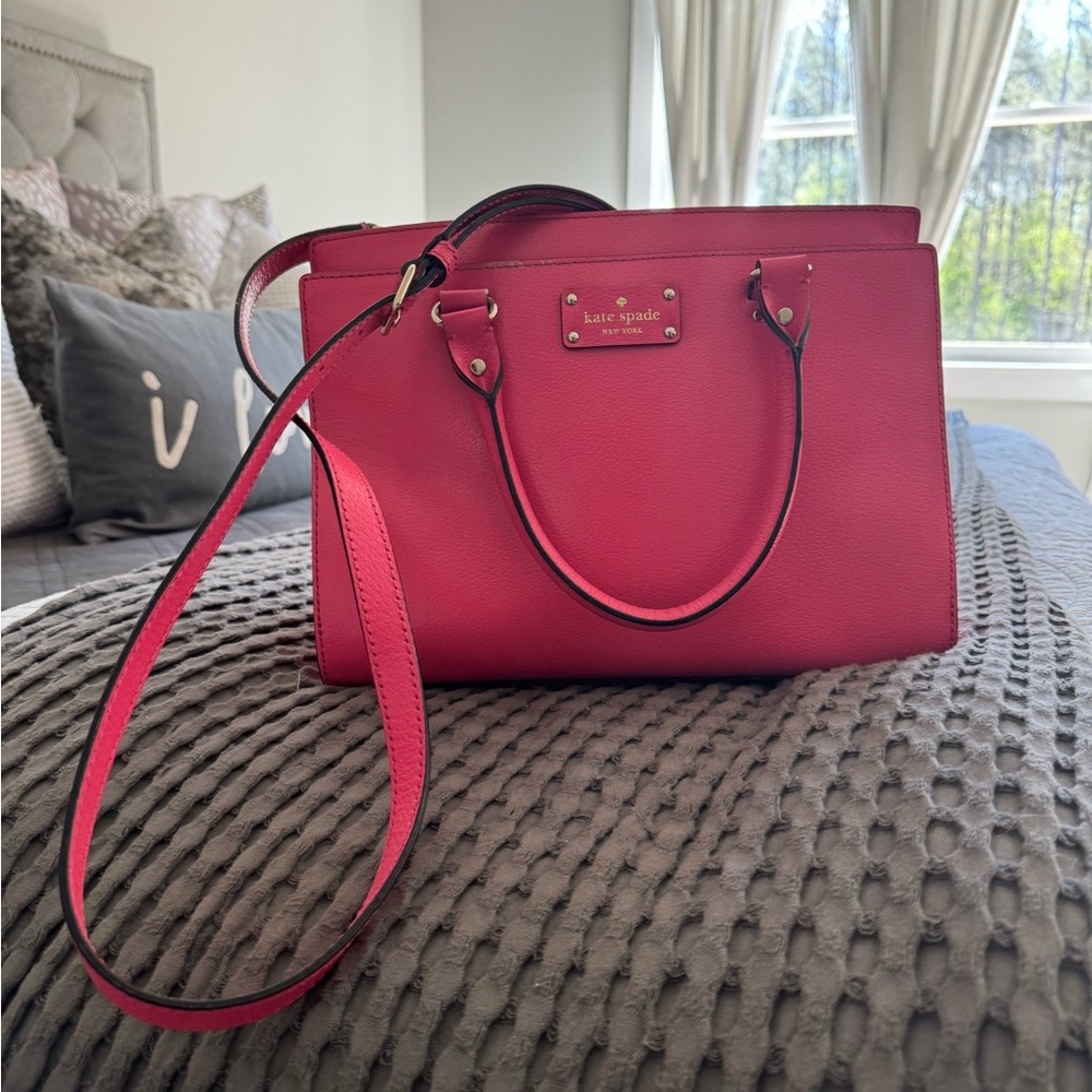 Kate Spade Tote Bag - harder leather for durability!